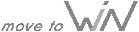 Logo de la marque move to WIN